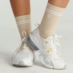 Taba Sport Media Para Running Y GYM 4" Habano