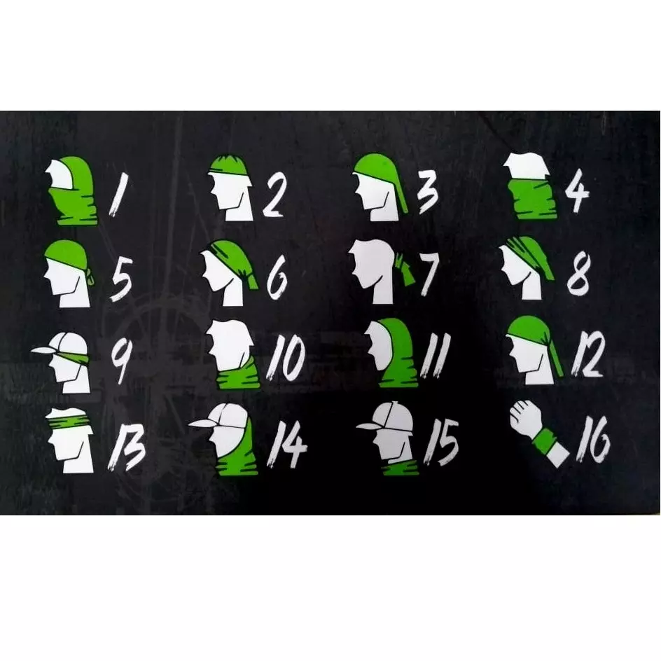 Cuellos Multifuncionales MIFF Realtree Verde 5 Cuellos Multifuncionales MIFF Realtree Verde - Imagen 3