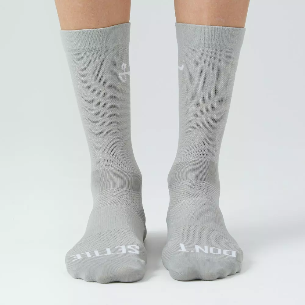 Givelo G Socks Light Grey 4 Givelo G Socks Light Grey - Imagen 2
