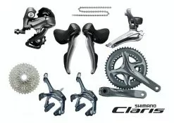 Grupo Para Bicicleta De Ruta Shimano Claris R2000 8v 50/34