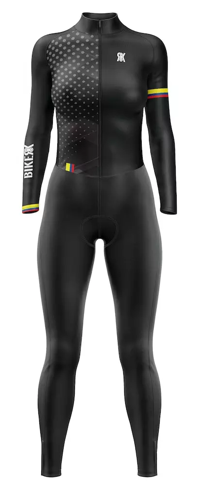 BikeKr Enterizos Pantalon Largo Y Manga Larga Dama 3 BikeKr Enterizos Pantalon Largo Y Manga Larga Dama