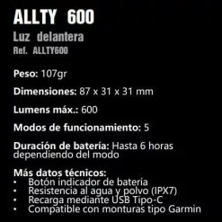 MAGICSHINE Luz Delantera Allty 600Lm Usb 10 MAGICSHINE Luz Delantera Allty 600Lm Usb -Bicicletas Ventas HL3DDbPSWHFaNmrfzP3rXEllY