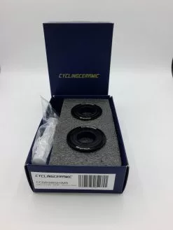 Centro Eje Pedalier Cerámico Cycling Ceramic Bottom Bracket Para Shimano BB386 (negro)