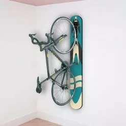 Luha Soporte Pared Para Bicicleta Diseño Blue Cube Art -Bicicletas Ventas Ly0aYk VrZhnUG9FVj2g1fums