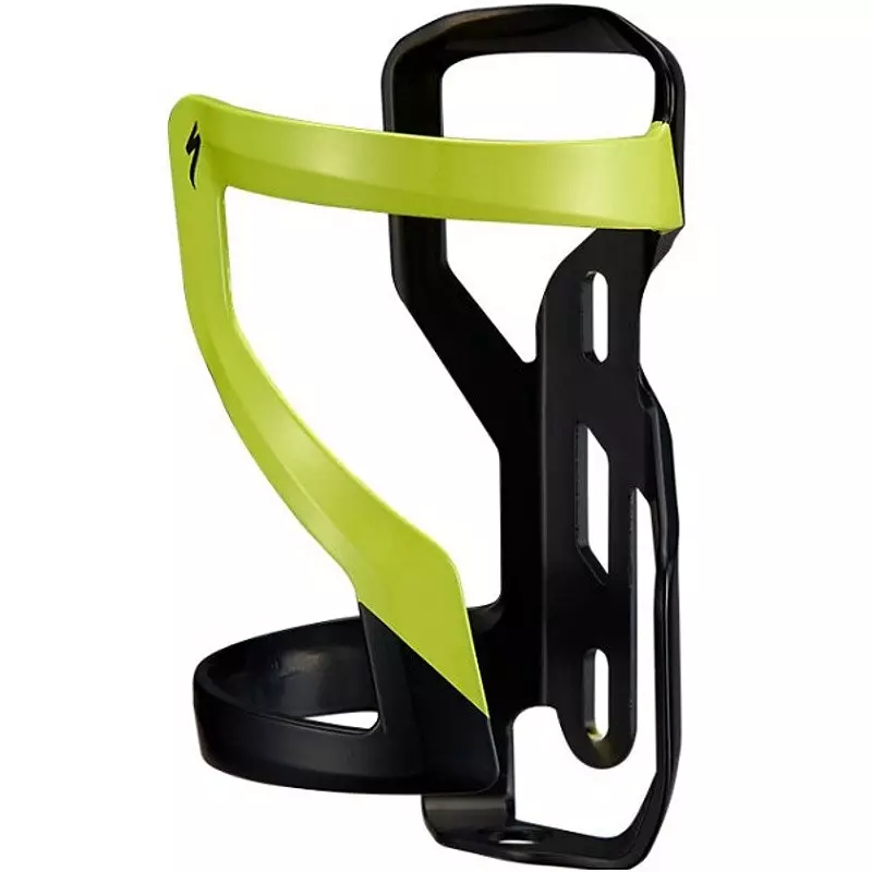 Soporte Para Caramañolas Specialized 2022 Zee Cage II - Izquierdo - Negro Mate /Verde Fluro 3 Soporte Para Caramañolas Specialized 2022 Zee Cage II - Izquierdo - Negro Mate /Verde Fluro