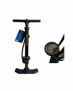 Inflador De Pie Bomba Bicicleta Beto Con Indicador 160psi