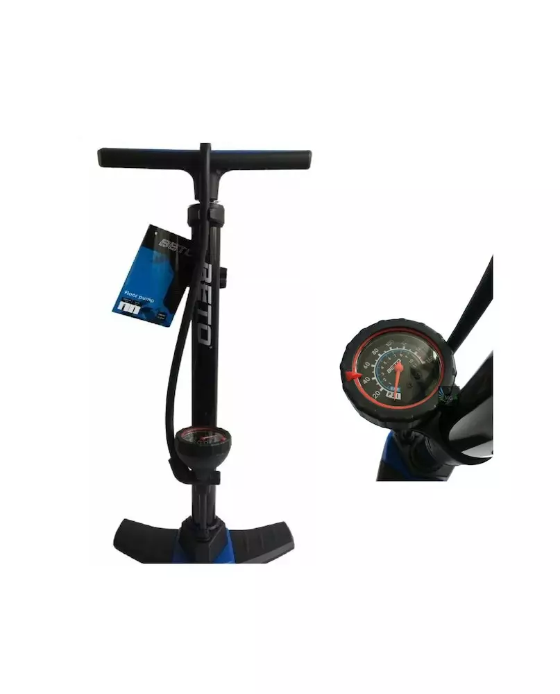 Inflador De Pie Bomba Bicicleta Beto Con Indicador 160psi 3 Inflador De Pie Bomba Bicicleta Beto Con Indicador 160psi