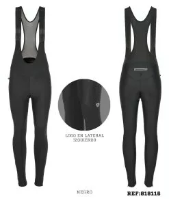 GW Pantalon Con Cargaderas Mujer Clever Negro