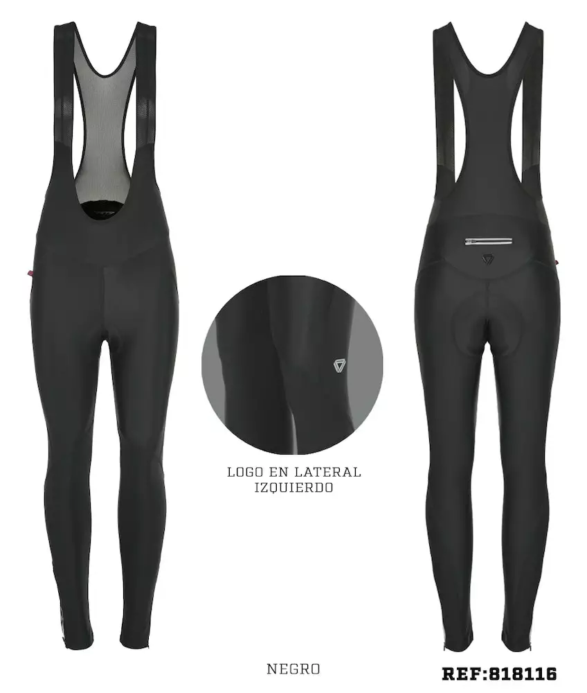 GW Pantalon Con Cargaderas Mujer Clever Negro 3 GW Pantalon Con Cargaderas Mujer Clever Negro