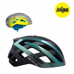 Casco Ruta Genesis Ce Blue Haze + Mips Lazer