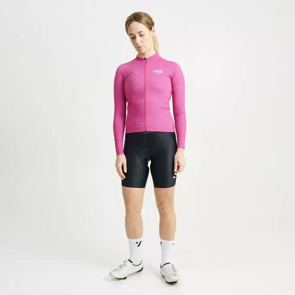 Void Ride W Long Sleeve Jersey - Fuchsia 6 Void Ride W Long Sleeve Jersey - Fuchsia - Imagen 4