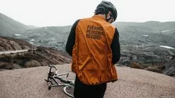 Fucking PR Chaleco Mostaza Impermeable