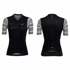 GW Camisa Manga Corta Mujer Pro Negro/Blanco (Mop)