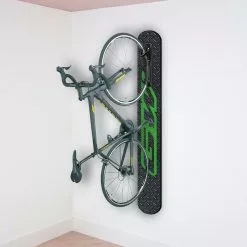 Luha Soporte Pared Para Bicicleta Diseños GW Green/Steel