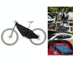 OkendoShop Protector Para Bicicleta Mtb Okendo Travelpad Plus Negro