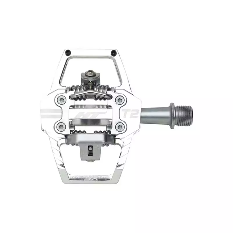 Pedales De Enduro HT T2 Silver 3 Pedales De Enduro HT T2 Silver