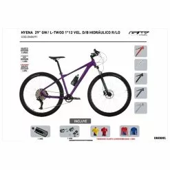 Bicicleta Mtb 29 1* 12 Vel Hyena GW