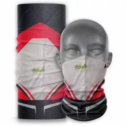 Pal Cuello Cuello Buff Motero Unisex Palcuello Gris Rojo