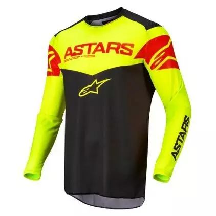 Alpinestars Uniforme Alpine Fluid Trpl Blk/Ylw / Red 4 Alpinestars Uniforme Alpine Fluid Trpl Blk/Ylw / Red - Imagen 2