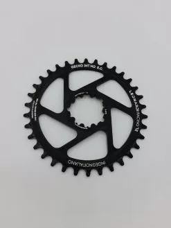 Leonardi Racing Plato/coronilla LEONARDI MTB 34T Redonda DM Montaje Directo Negra Compatible SRAM