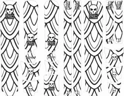 Protector Para Marco De MTB Skull Pro Access - Dragón Transparente