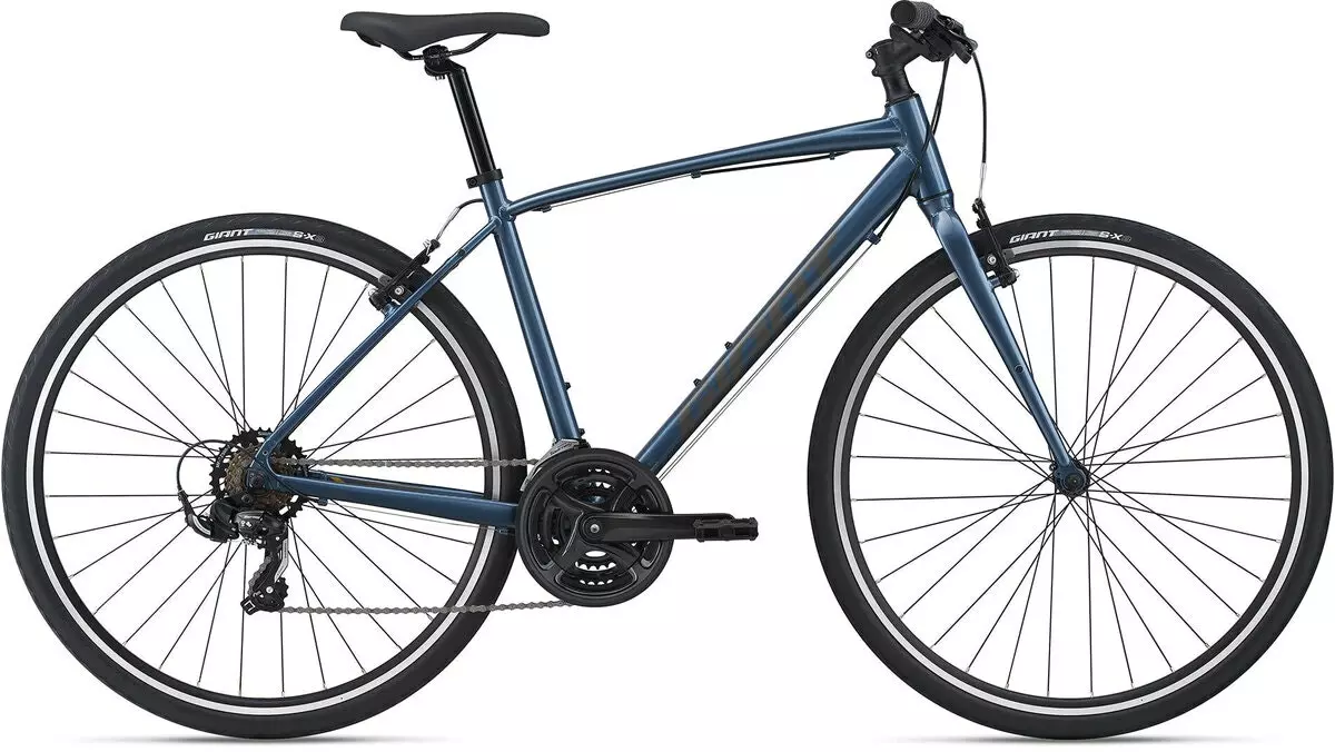 Bicicleta De Ruta Giant 2021 Escape 3 / Azul Gris 3 Bicicleta De Ruta Giant 2021 Escape 3 / Azul Gris