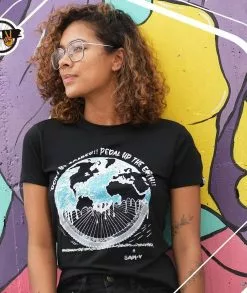 Genérico Generico Camiseta Urbana Dama Mundo Rueda