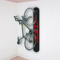 Luha Soporte Pared Para Bicicleta Diseños GW Black/Red