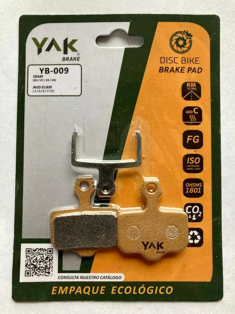 Yak Pastillas Para Freno SRAM LEVEL , RED AXS , FORCE AXS , RIVAL AXS , FORCE , RIVAL 4 Yak Pastillas Para Freno SRAM LEVEL , RED AXS , FORCE AXS , RIVAL AXS , FORCE , RIVAL - Imagen 2