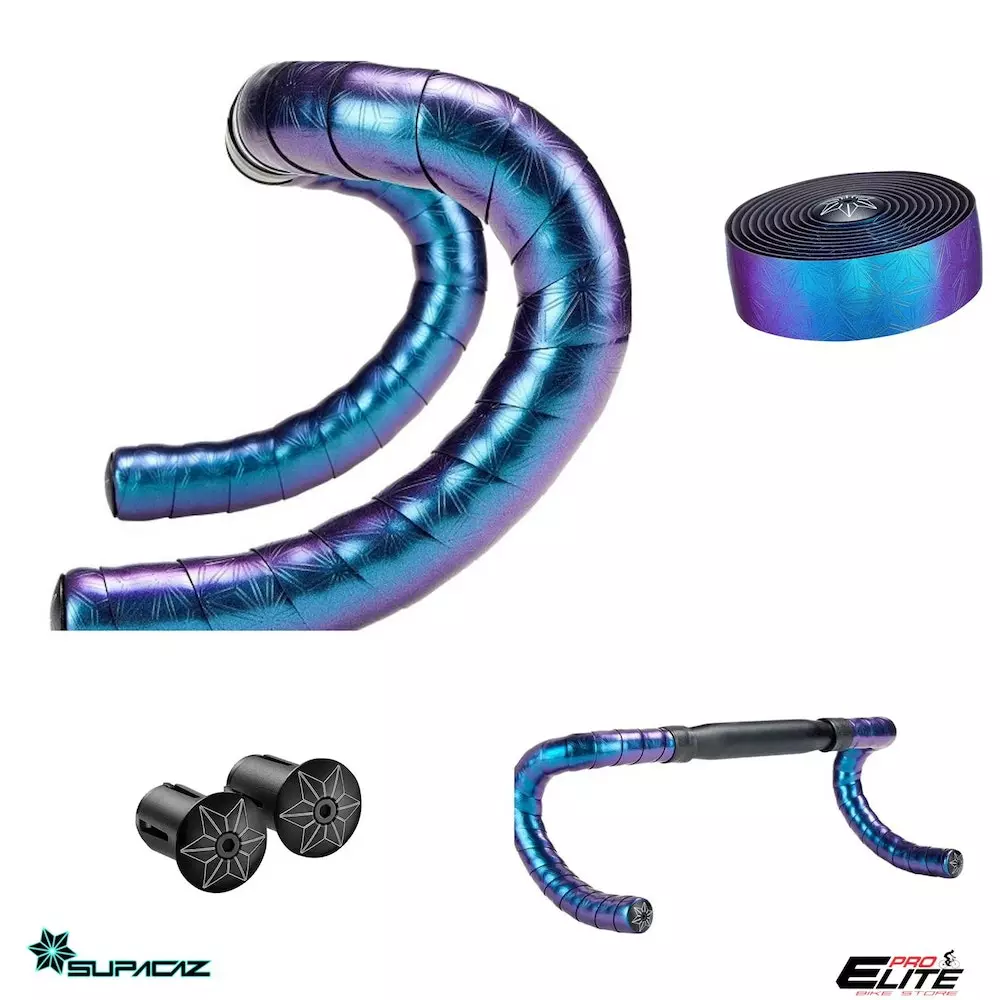 Cinta Para Manubrio Supacaz Bling – Oil Slick 3 Cinta Para Manubrio Supacaz Bling – Oil Slick