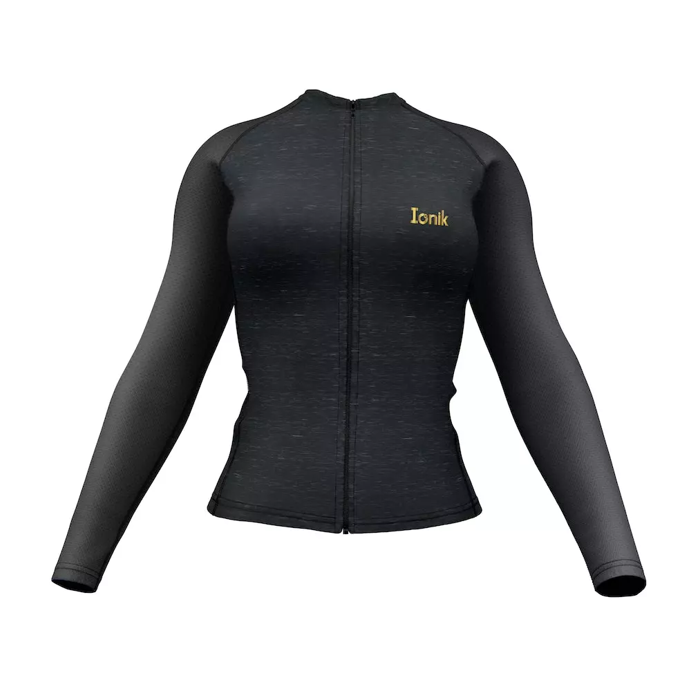 Jersey Ciclismo Femenino Gris Oscuro Jaspe IONIK Ref: 2785-019-ML 3 Jersey Ciclismo Femenino Gris Oscuro Jaspe IONIK Ref: 2785-019-ML