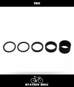 Espaciador Aluminio Negro 1 1/8 PRO