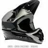 Casco GW Wasp H610 Full Face Gris Gris Oscuro Negro M