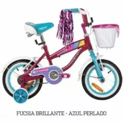Bicicleta GW Candy 12 Fucsia/Azul