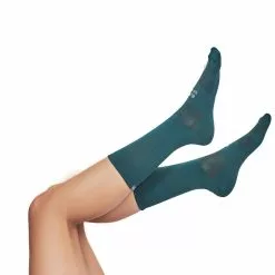 Taba Sport Media Ciclismo Rombito Verde Botella 7"