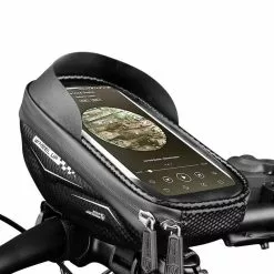 Genérico Generico Bolso Estuche Para Celular Para Poner En La Espiga Bicicleta