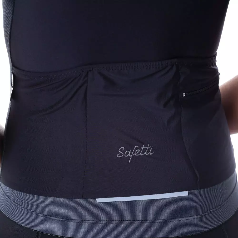 Camiseta Safetti Verona Nero Mujer 7 Camiseta Safetti Verona Nero Mujer - Imagen 5