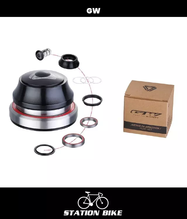 GW Juego Direccion En Aluminio Ahead Qlp 62 1 1/8*41.8*52.39.8 Inte 3 GW Juego Direccion En Aluminio Ahead Qlp 62 1 1/8*41.8*52.39.8 Inte