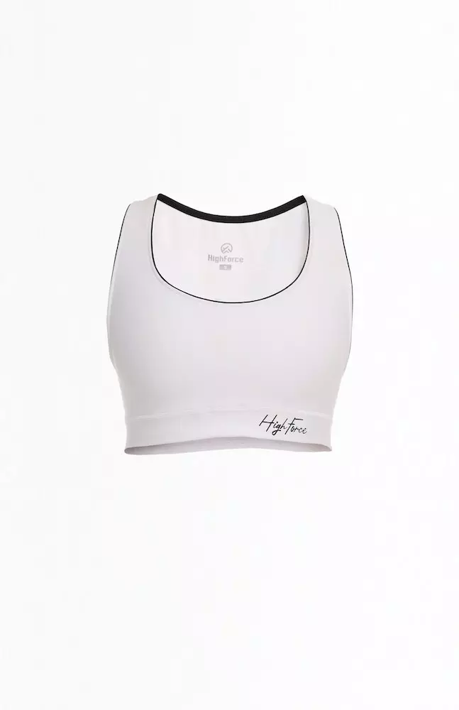 HighForce Top Athletics Women White Compress - 400866 7 HighForce Top Athletics Women White Compress - 400866 - Imagen 5