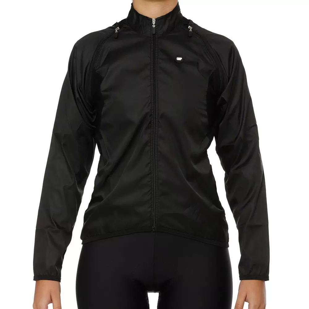 Enjoy Basics Chaqueta Convertible All Black Femenina 3 Enjoy Basics Chaqueta Convertible All Black Femenina