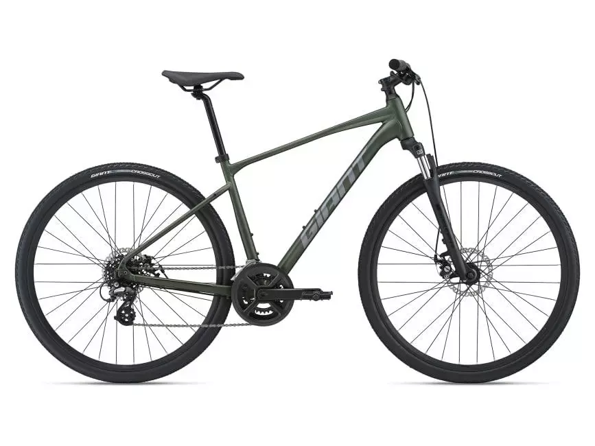 Bicicleta Giant Roam 4 Disc 21 Verde/Gris (M) 3 Bicicleta Giant Roam 4 Disc 21 Verde/Gris (M)