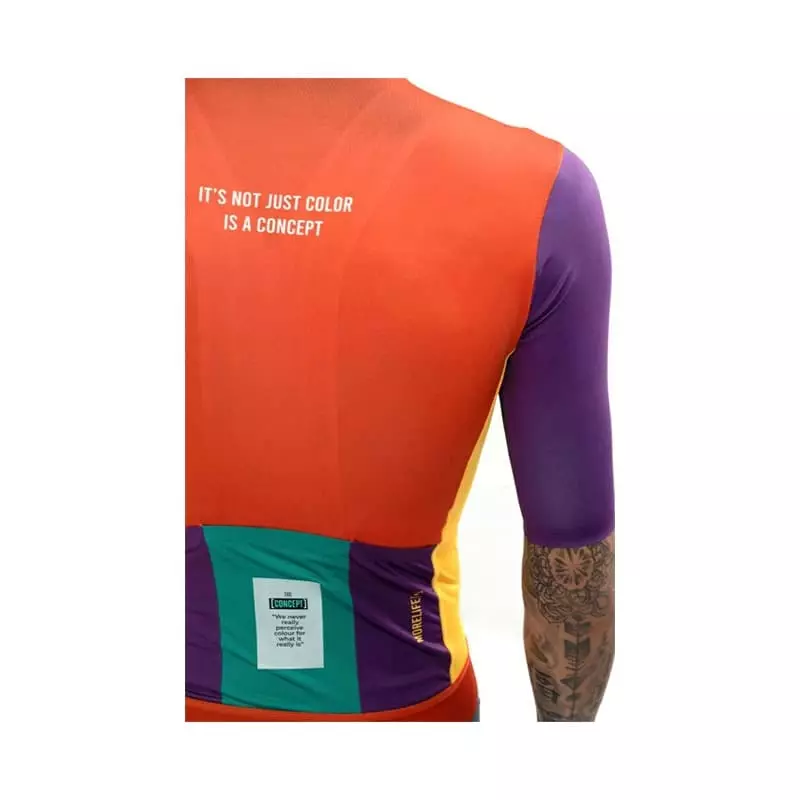 More Life Camiseta Morelife Eyesight Ultralight Racing Orange 4 More Life Camiseta Morelife Eyesight Ultralight Racing Orange - Imagen 2