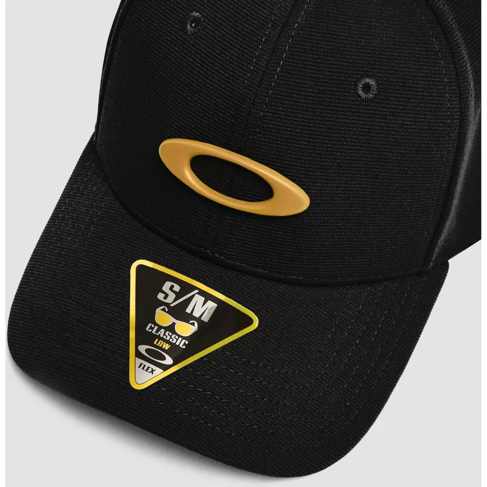 Gorra Oakley Tincan - Negro / Dorado 7 Gorra Oakley Tincan - Negro / Dorado - Imagen 5