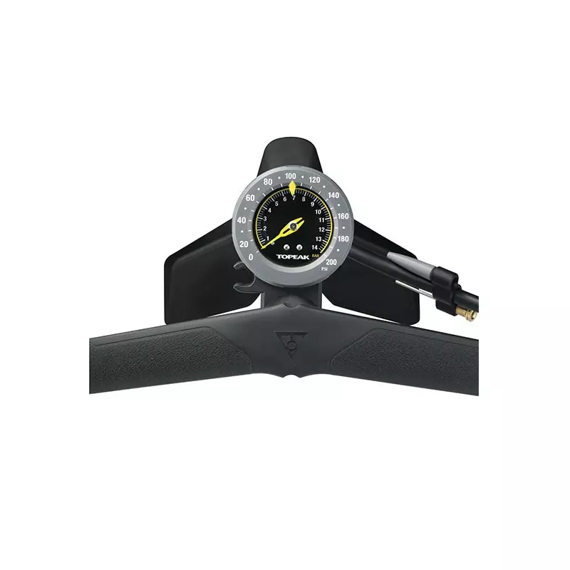 Inflador De Piso Topeak Joeblow Race Negro 4 Inflador De Piso Topeak Joeblow Race Negro - Imagen 2