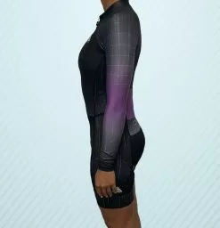 Code Enterizo Manga Larga De Ciclismo - Dama - Negro - Purpura -Bicicletas Ventas aU7BA33rz0YRSjGTCMycwysFg