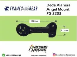 Soporte Para Ciclocomputador Para Manubrios Integrados DEDA ALANERA ANGEL MOUNT FG2203 Para Manubrio DEDA ALANERA Frames And Gear -Bicicletas Ventas bGDwUQh0IY1NMvoRAz6JQqfzw