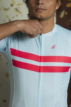 Gavia Iconic Light Blue Jersey 35 Sp Manga Corta Para Hombre