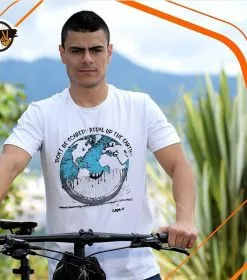 Genérico Generico Camiseta Urbana Mundo Rueda