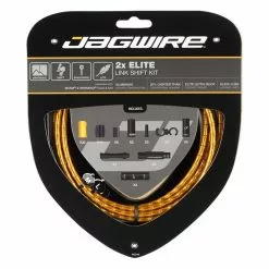 Jagwire Kit Cambios Elite Link 2x Dorado