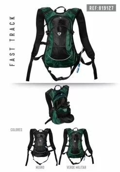 Bolso De Hidratación Fast Track - Verde/Militar GW 2 Litros